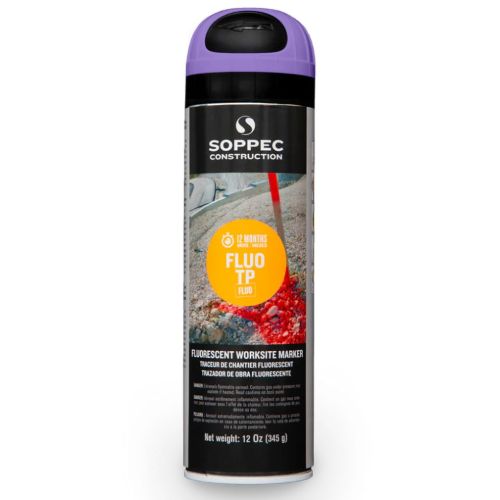 Picture of Soppec Fluo TP - Inverted Marking Paint - Fluorescent Purple