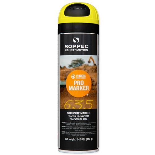 Picture of Soppec Pro Marker - Non-Fluorescent Marking Paint - Yellow