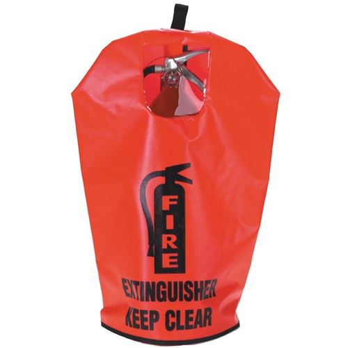 Picture of Vinyl Fire Extinguisher Cover for 10 lbs. Extinguisher