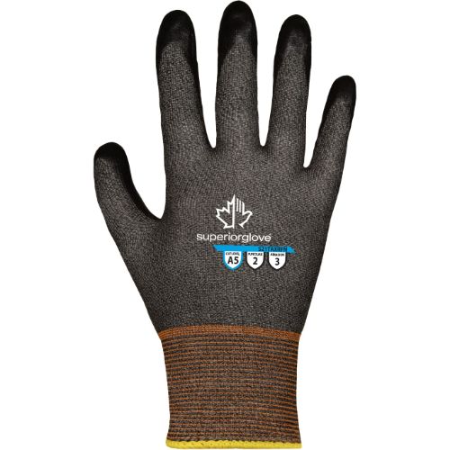 Picture of Superior Glove Dexterity® Ultra Thin A5 Cut-Resistant Glove with Nitrile Coating - 2X-Large