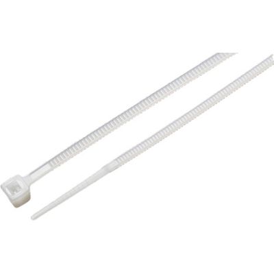 Picture of Techspan 18lbs White Cable Ties - 3.9"