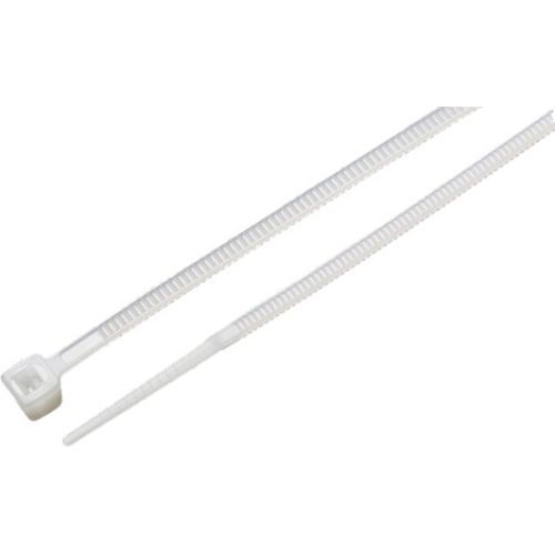 Picture of Techspan 18lbs White Cable Ties - 3.9"
