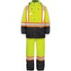 Picture of TERRA® 116520 Hi-Vis Yellow 300D Polyester Rain Suit