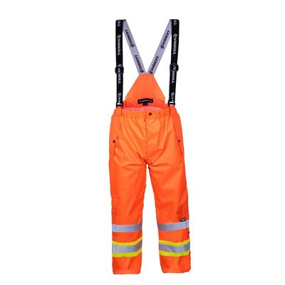 Picture of TERRA® 116632 Hi-Vis Orange 300D Rain Pant with Removable Sash