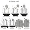 Picture of TERRA® 7-in-1 Hi-Vis Black Parka