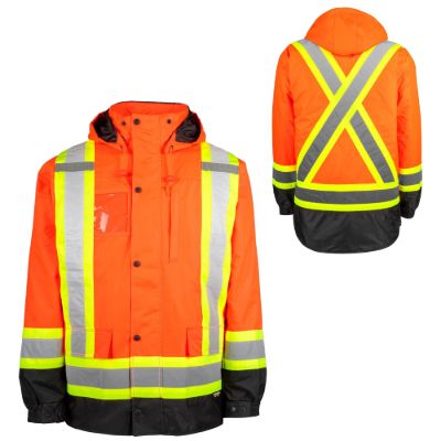 Picture of TERRA® 7-in-1 Hi-Vis Orange Parka
