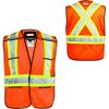 Picture of TERRA® Hi-Vis 5-Point Tear-away Polyester Mesh Safety Vests