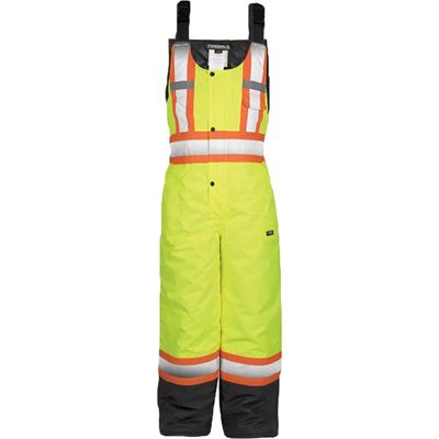 Picture of TERRA® Hi-Vis Yellow 300D Winter Insulated Bib Overalls