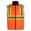 Picture of TERRA® Orange Hi-Vis Insulated Reversible Vest - 3X-Large