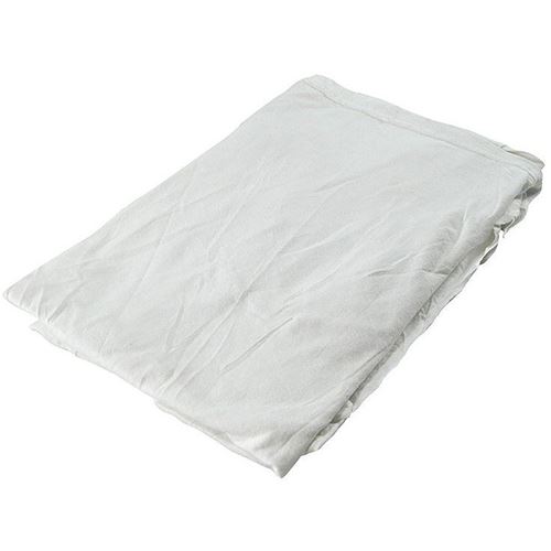 Picture of Wipe-It 1/4 Cut White T-Shirt Wipers - 10 lbs. Compressed Bale