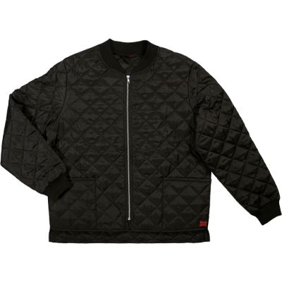 Picture of Tough Duck WJ25 Black Quilted Freezer Jacket