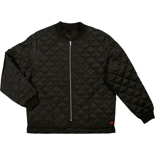 Picture of Tough Duck WJ25 Black Quilted Freezer Jacket