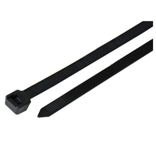 Picture of Techspan 120lbs Black Cable Ties - 18"
