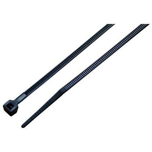 Picture of Techspan 50lbs Black Cable Ties - 11"
