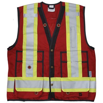 Picture of Viking® 6165 Series Red Open Road® Surveyor Vest
