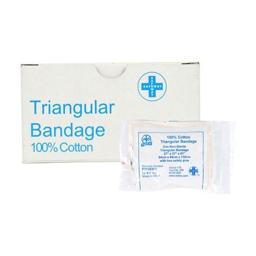 Picture of Wasip Cotton Triangular Bandage - 40" x 40" x 55"