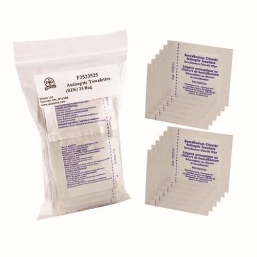 Picture of Wasip Antiseptic Wipes - 12 Wipes per Box