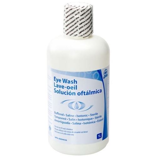 Wasip 1L (32 oz.) Sterile Eyewash Solution MacMor Industries
