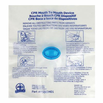 Picture of Wasip CPR-Aid Rescuer Device - Single Use