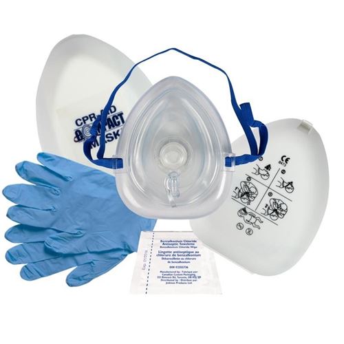 Wasip CPR Compact Mask Kit MacMor Industries