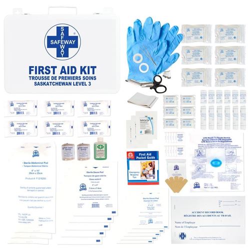 Picture of Saskatchewan Level 3 First Aid Kit - Metal Box