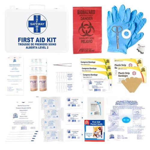 Picture of Alberta Level 2 First Aid Kit - Metal Box