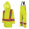 Picture of Wasip 980 Series Hi-Viz Green Traffic Rain Suit