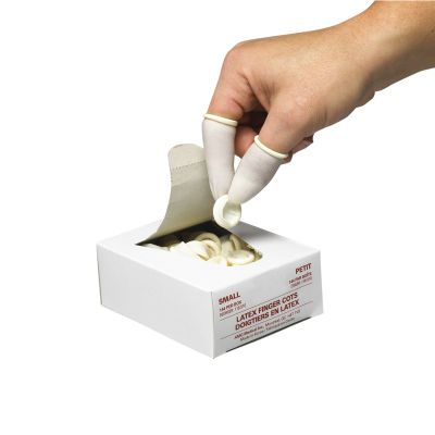 Picture of Wasip Disposable Latex Finger Cots