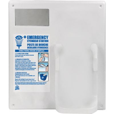 Picture of Wasip Empty Single Eyewash Panel with Mirror (For 1L Bottle)