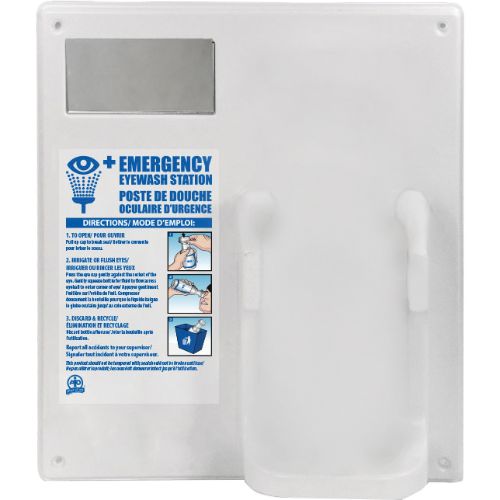 Picture of Wasip Empty Single Eyewash Panel with Mirror (For 1L Bottle)