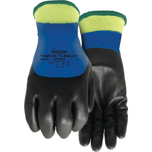 Picture of Watson 9398 Stealth Triple Threat Coated Winter Gloves - Large