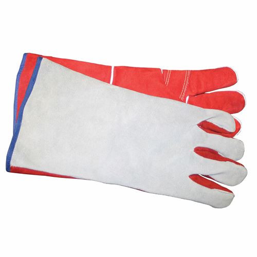 Picture of Wayne Safety Red/Grey Split Back Welders with Extra Palm Patch - One Size