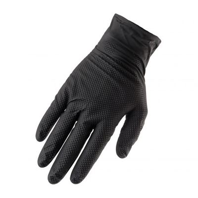 Picture of WORKTUFF™ Black 8 mil Nitrile Disposable Work Gloves