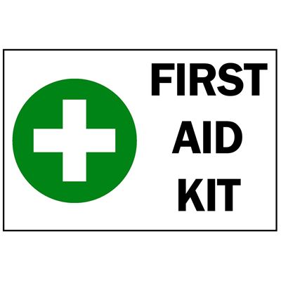 First Aid Cross Decal - 2